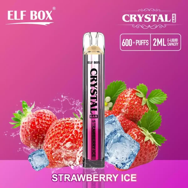 ELF BOX CRYSTAL Vape Pen BAR 600 Rookwolken 9