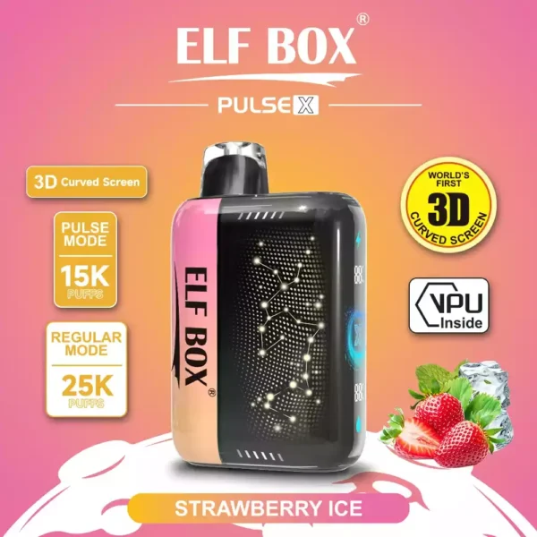 ELF BOX PULSE X Vape Pen 15k 25k Puffs 10 2