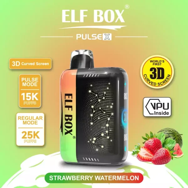 ELF BOX PULSE X Vape Pen 15k 25k Puffs 4 2