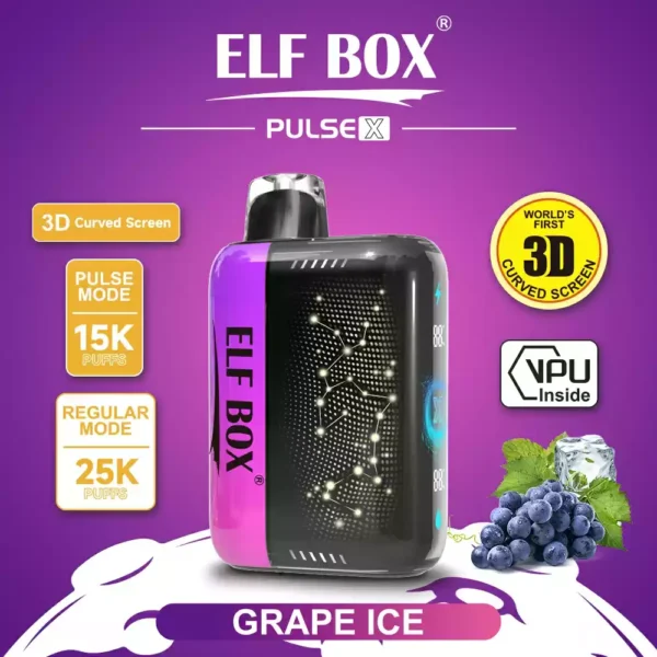 ELF BOX PULSE X Vape Pen 15k 25k Puffs 8 2