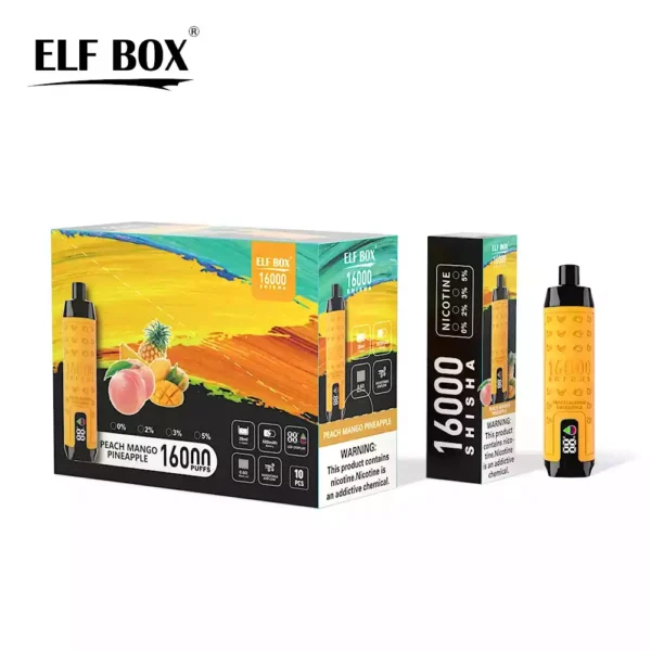 ELF BOX SHISHA Vape Pen 16000 Puffs 12 2