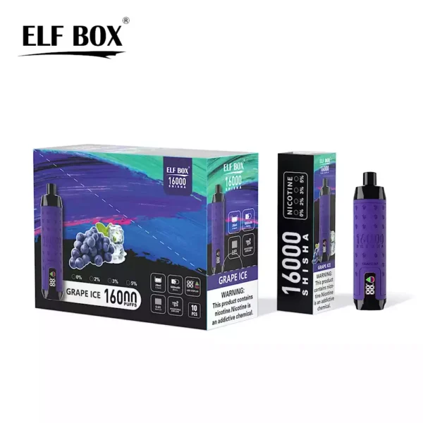 ELF BOX SHISHA Vape Pen 16000 Puffs 8 2