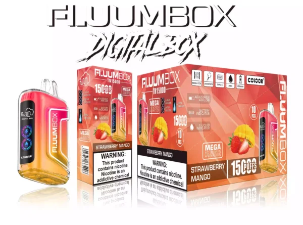 FLUUM BOX Vape Pen 15000 затяжок 10 масштабованих