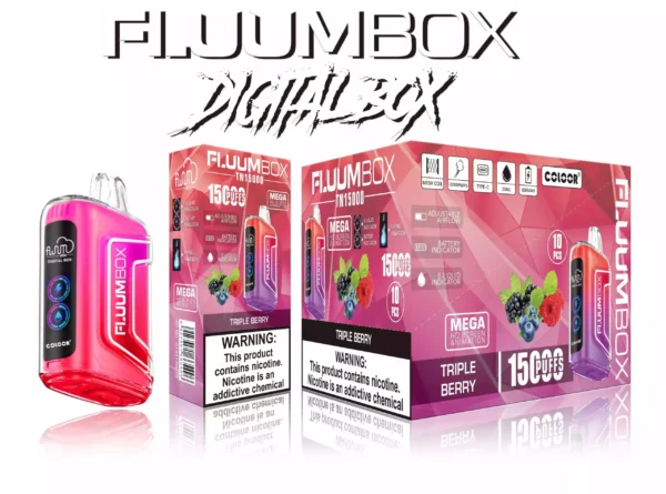 FLUUM BOX Vape Pen 15000 Puffs 13 масштабованих