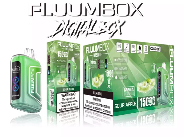 FLUUM BOX Vape Pen 15000 затяжок 5 масштабованих