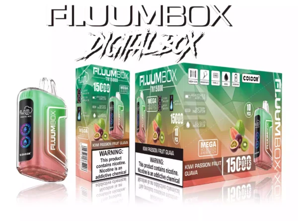 FLUUM BOX Vape Pen 15000 Puffs 6 масштабований