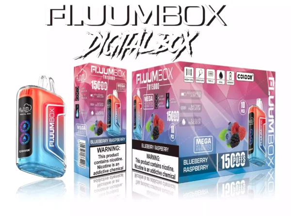 FLUUM BOX Vape Pen 15000 Puffs 7 масштабованих