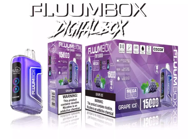 FLUUM BOX Vape Pen 15000 Puffs 8 масштабований