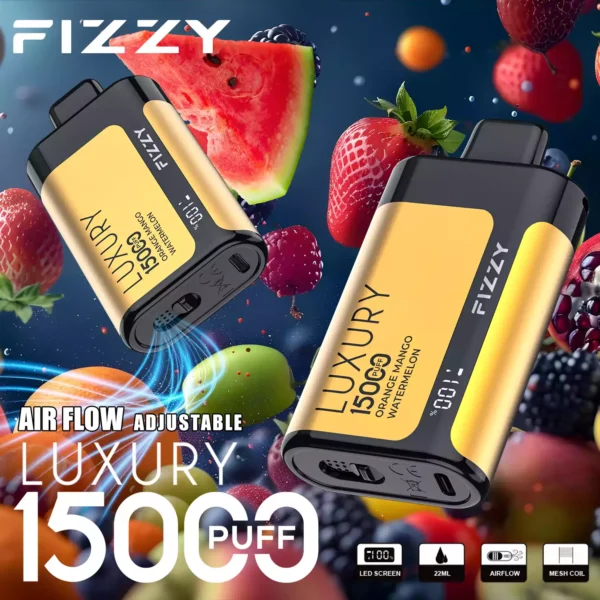 Fizzy Luxury Vape Pen 15000 Puffs 12