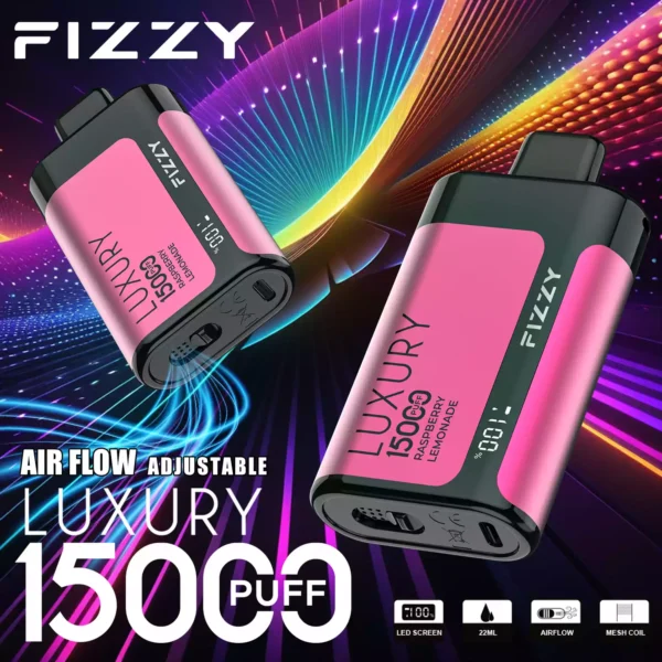 Fizzy Luxury Vape Pen 15000 Puffs 2