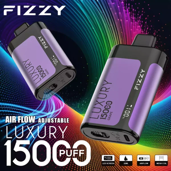 Fizzy Luxury Vape Pen 15000 Puffs 8