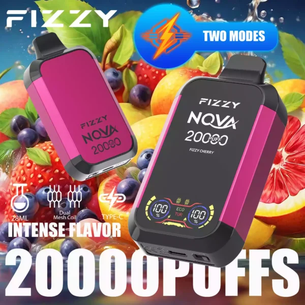 Fizzy Nova Vape Pen 20000 Puflar 13