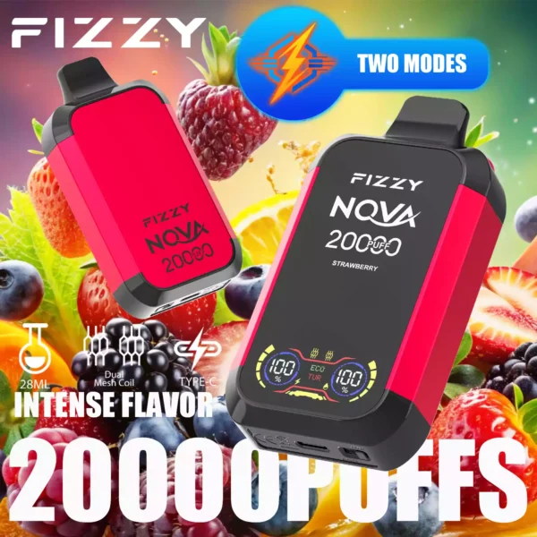 Fizzy Nova Vape Pen 20000 Puflar 2