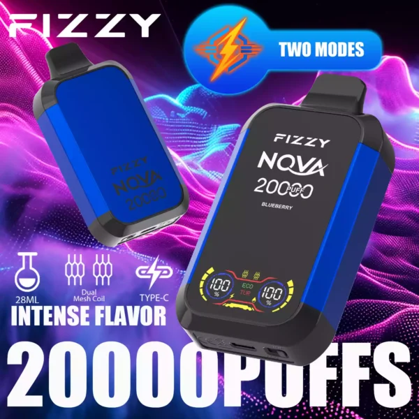 Fizzy Nova Vape Pen 20000 Puflar 3