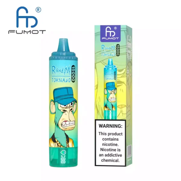 Fumot RandM Tornado Vape Pen 15000 Puflar 10