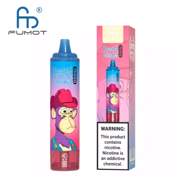 Fumot RandM Tornado Vape Pen 15000 Puflar 12