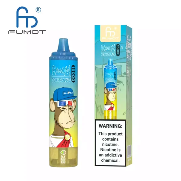 Fumot RandM Tornado Vape Pen 15000 Puflar 13