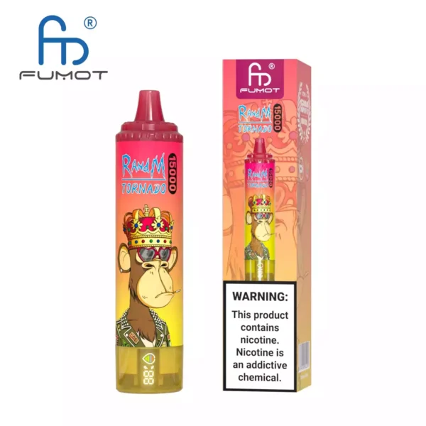 Fumot RandM Tornado Vape Pen 15000 Puflar 15