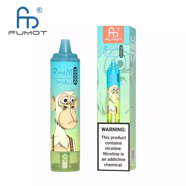 Fumot RandM Tornado Vape Pen 15000 Puflar 9