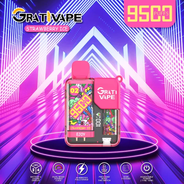 Grativape Ejoy Vape Pen 9500 Puffs 21