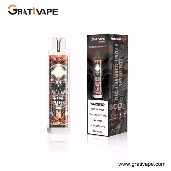 Grativape iStorm Vape Pen 12000 Puffs 2 σε κλίμακα