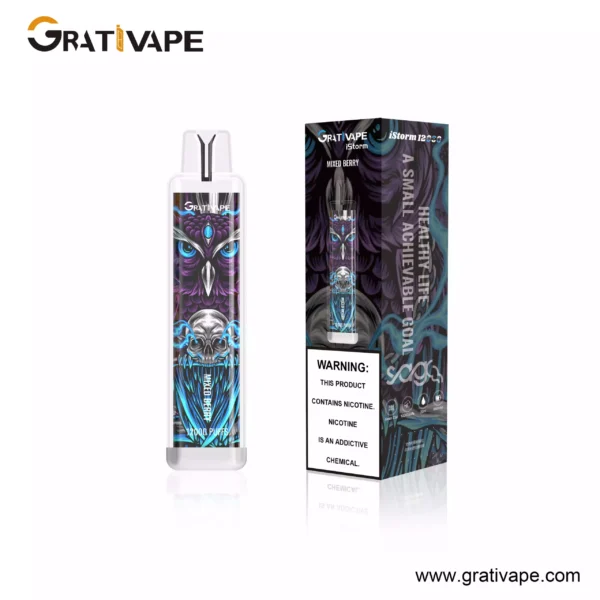 Grativape iStorm Vape Pen 12000 Puffs 9 σε κλίμακα