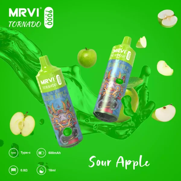 MRVI TORNADO Vape Pen 9000 Puffs 10