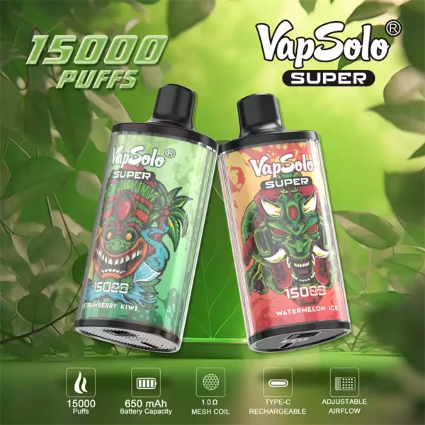 Vapsolo Super Vape Pen 15000 Puffs 3