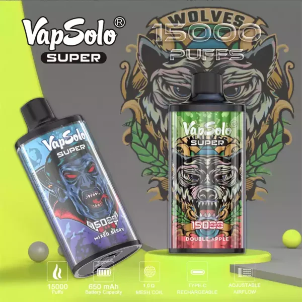 Vapsolo Super Vape Pen 15000 Puffs 7