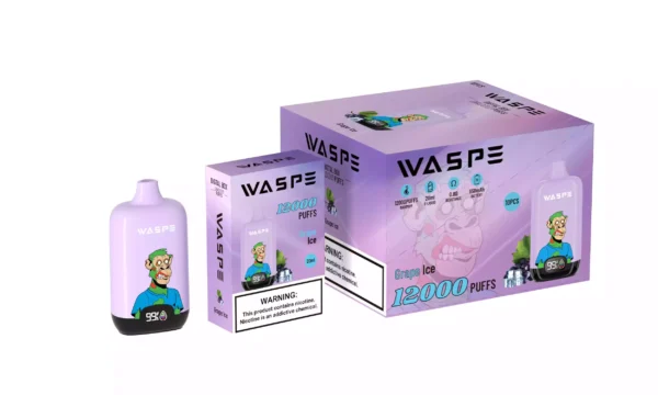 WASPE Digital Box Vape Pen 12000 Puffs 13