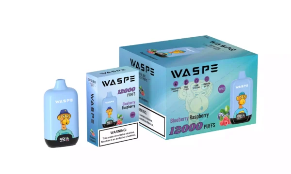 WASPE Digital Box Vape Pen 12000 Puffs 15