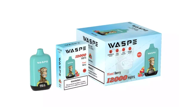 WASPE Digital Box Vape Pen 12000 Puffs 16