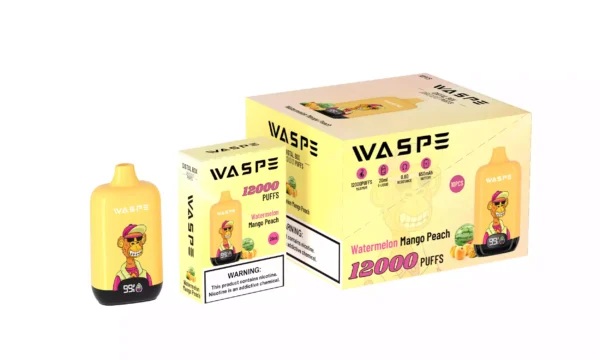 WASPE Digital Box Vape Pen 12000 Puffs 6