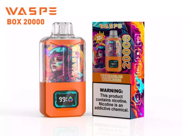 WASPE Dual Mesh Box Vape Pen 20000 Puffs 1