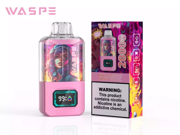 WASPE Dual Mesh Box Vape Pen 20000 Puffs 3