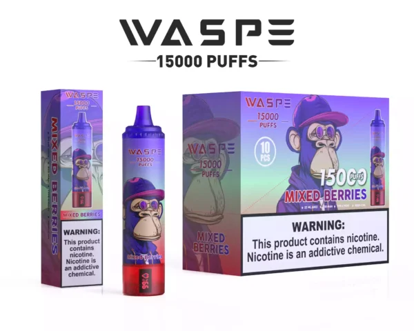 WASPE Vape Pen 15000 Puffs 26