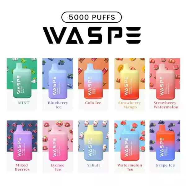 WASPE Vape Pen 5000 caladas 1