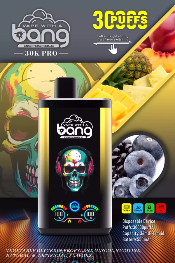 Best-Selling Bang 30000 Puffs Disposable Vape with Massive Capacity and Dual Flavor Options (11)