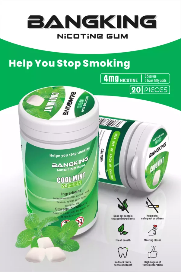 Premium Bang King Nicotine Gum και Vapes μιας χρήσης σε ασυναγώνιστες τιμές χονδρικής (3)