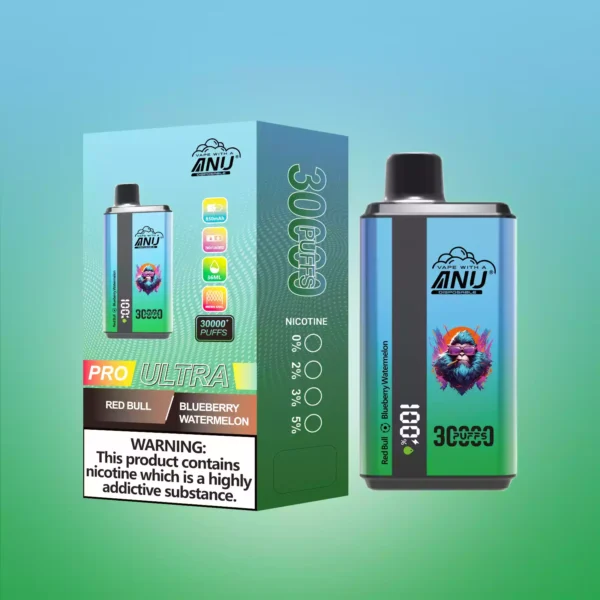 Quality ANU Double Flavor 30000 Puffs Disposable Vape with Adjustable Airflow and E-liquid 36ml Nicotine 0%2%5% Battery 550mAh Rechargeable Type-C for Wholesale Buyers (8)