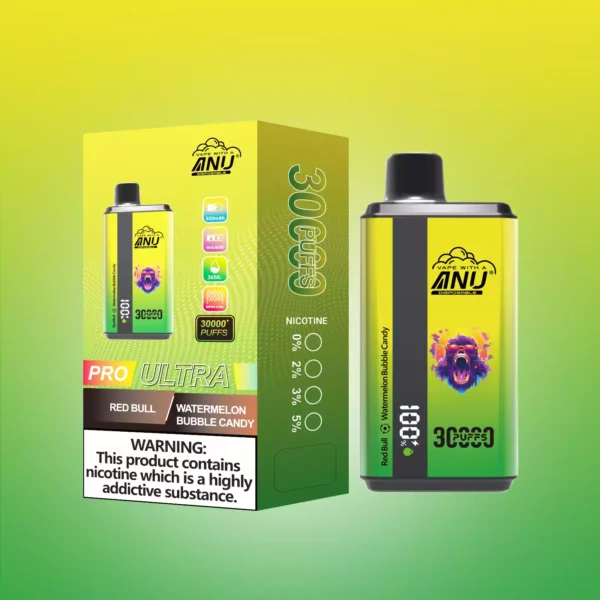 Quality ANU Double Flavor 30000 Puffs Disposable Vape with Adjustable Airflow and E-liquid 36ml Nicotine 0%2%5% Battery 550mAh Rechargeable Type-C for Wholesale Buyers (9)