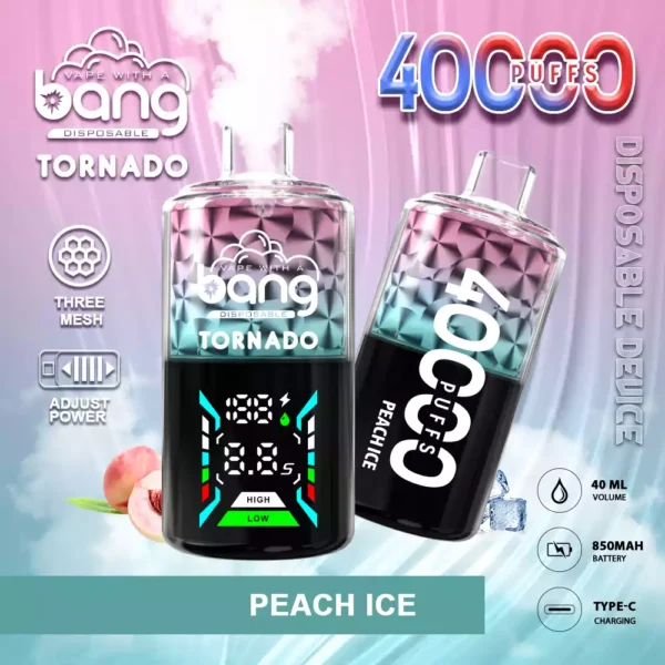 Vape de unică folosință Bang 40000 Puffs. Experimentează satisfacția maximă cu bobină revoluționară din plasă și arome îndrăznețe (12)