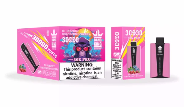 Wholesale Bang King 30000 Pro Disposable Vape Experience 30,000 Puffs of Uninterrupted Flavor (12)