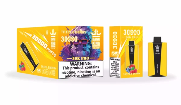 Wholesale Bang King 30000 Pro Disposable Vape Experience 30,000 Puffs of Uninterrupted Flavor (9)