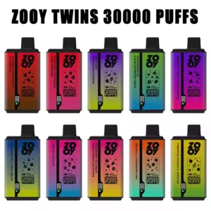 Advanced ZOOY Twins 30000 Puffs Disposable Vape With 5% Nicotine Dual Mesh Coil TYPE-C Recharge And Smart Screen For Wholesale Disposable Vapes From Factory Direct (26)